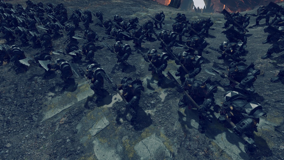 Total War: Warhammer 3 Black Orcs.
